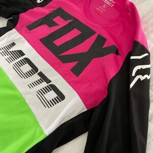 Fox Pink and Green Women's Jersey